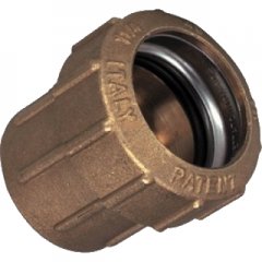 32 mm PE-Rohr Messing  Anschluss-Verschraubung 1" Innengewinde DVGW geprüft #171 