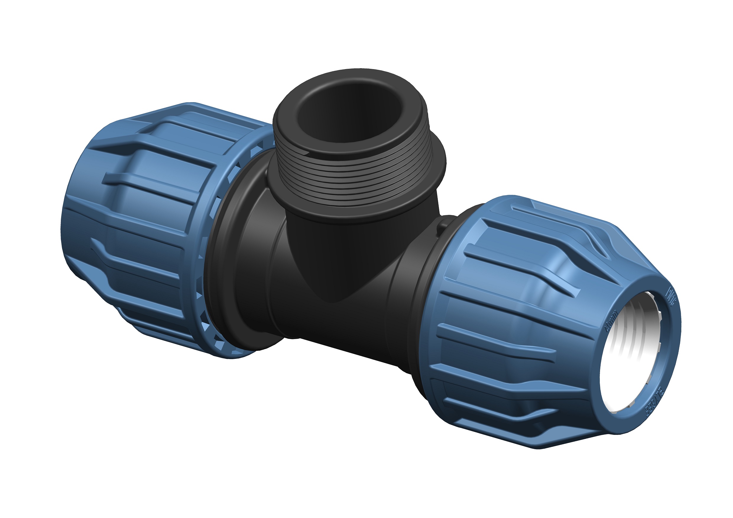 PP Klemmverbinder Für PE Rohr Ø 25 Mm - Kupplung, Lösbar, Trinkwassergeeignet