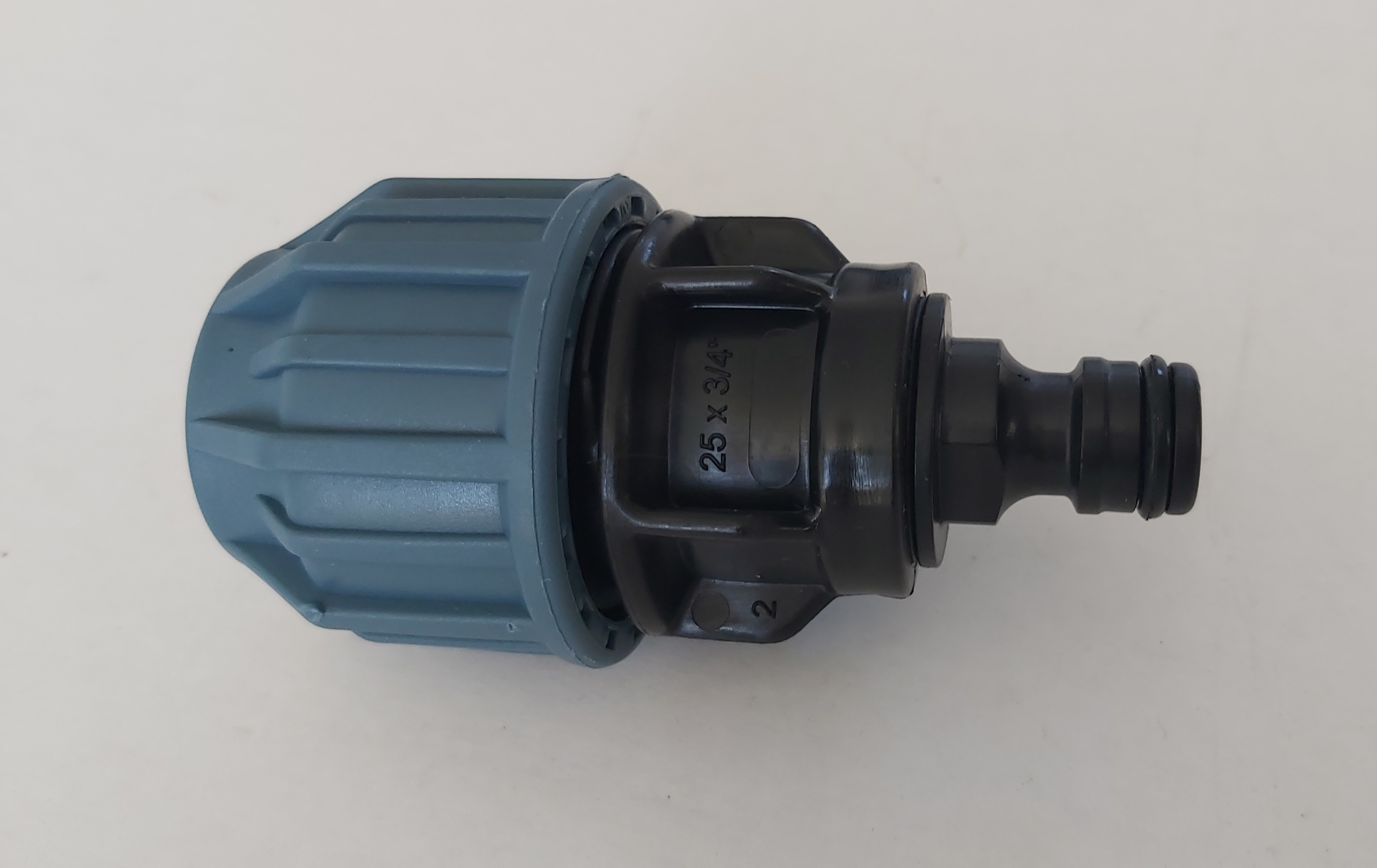 Produktbild von PE Rohr Winkel 50 Mm X 1 1/2 Zoll IG Klemm Verschraubung Verbinder Fitting